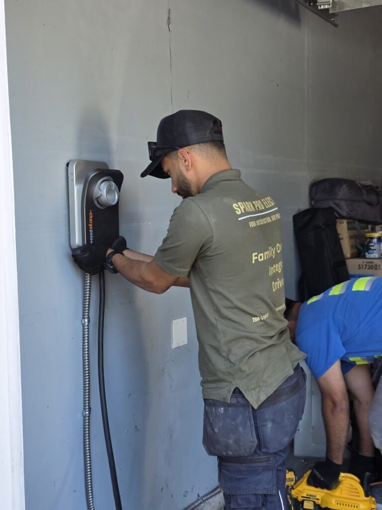 EV charger installation Seattle by Spark Pro Electric